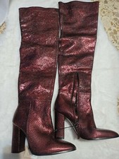 STIVALI ZARA METALLIZZATI