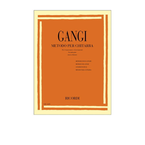 Gangi metodo per chitarra - -,