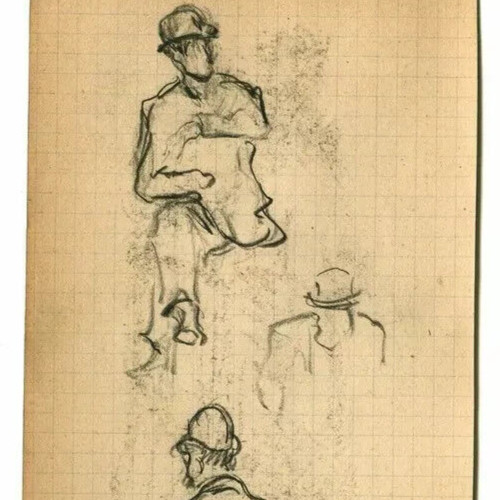 Ritratti uomo schizzi - ritratti, da