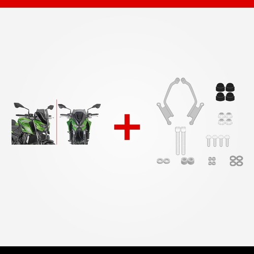 Kit givi 1221a parabrezza - givi, +