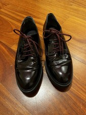 Scarpe Francesine Donna In Vernice Color Borgogna