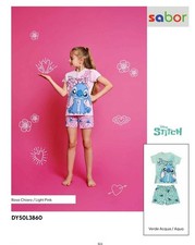 STITCH Pigiama estivo corto