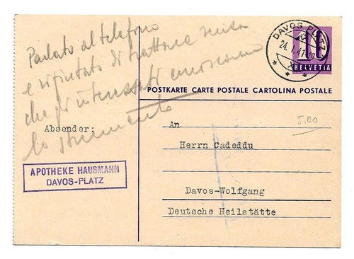 Cartolina postale svizzera c - cartolina, (c