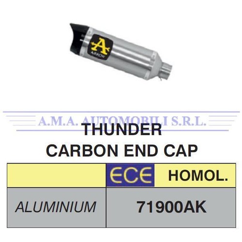 Terminale thunder alluminio - terminale,