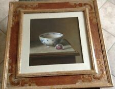 ANTONIO NUNZIANTE -  "Farmacia Italia" - olio su tela - 30x30 - autenticato