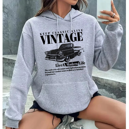 Felpe con cappuccio - , vintage