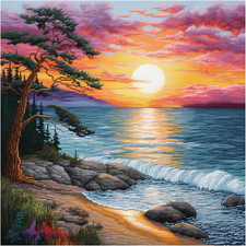 Kit Punto Croce Paesaggi Sul