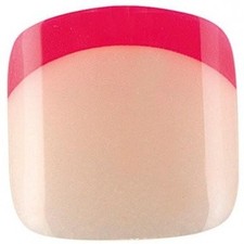 Piedi Kit 28 unghie finte unghie Neon Idillio francese Peggy Sage