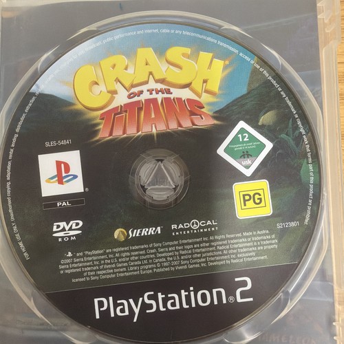 Crash the titans - of,