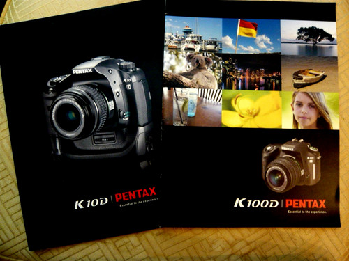 Brochure pentax k10d - pentax, k100d