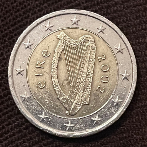 Euro moneta irlanda - -,