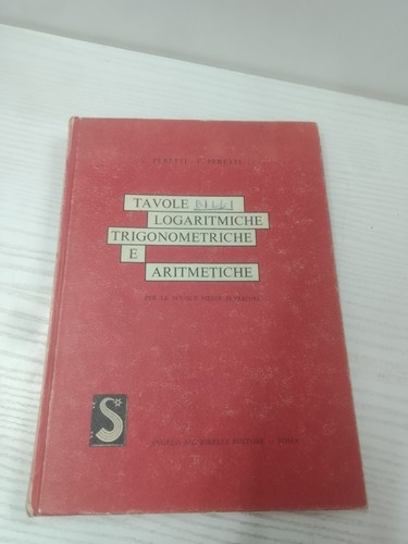 Tavole logaritmiche - tavole,
