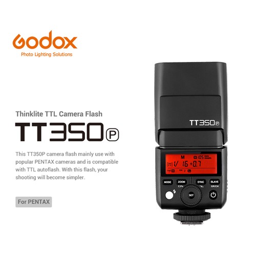 Godox tt350p fotocamera flash - tt350p,