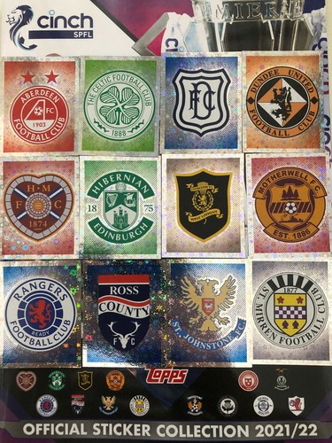 Collezione adesivi topps spfl - adesivi,