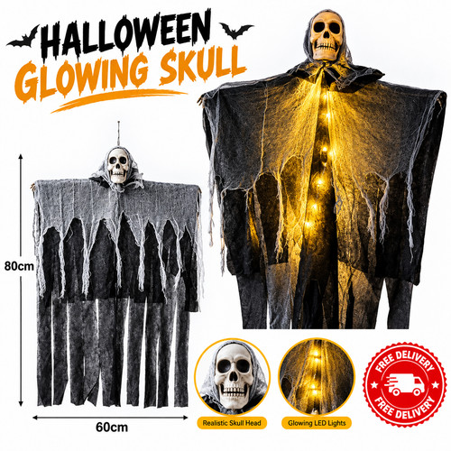 Halloween teschio appendere - halloween,