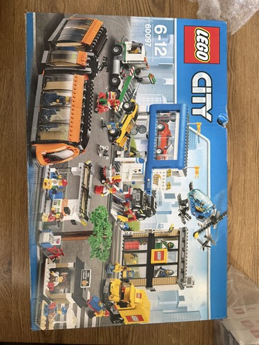 Lego town city - lego, square