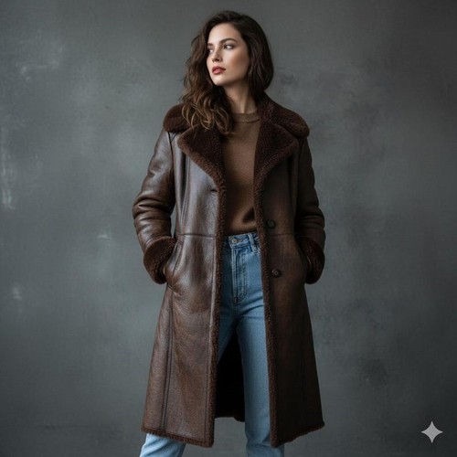 Giacca cappotto sherling - , lungo