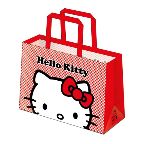 Hello kitty peeking borsa - -,