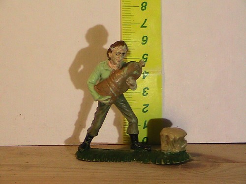 Statuina presepe plastica - presepe, in