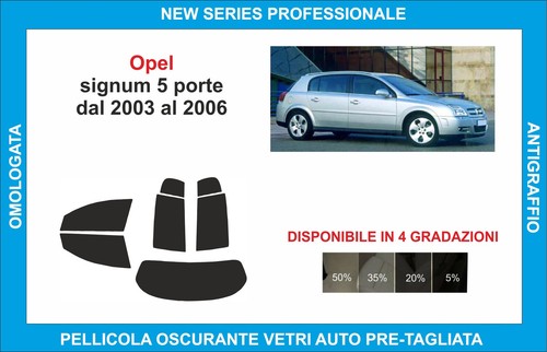 Pellicole oscuranti vetri opel - pellicole,