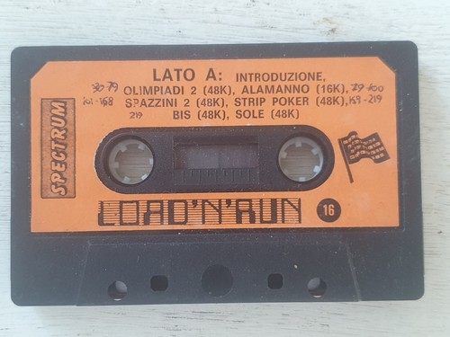 Spectrum load run n - zx, load'n'run