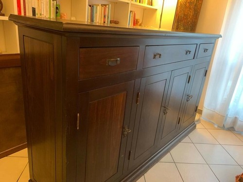 Credenza arte povera noce - credenza,