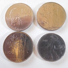 1963 - 1979 Italy Lire Coins