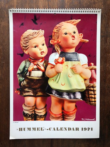 Calendario figurine hummel - calendario,