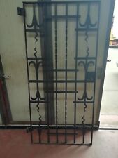 Cancelletto d'epoca antico in ferro battuto artigianale