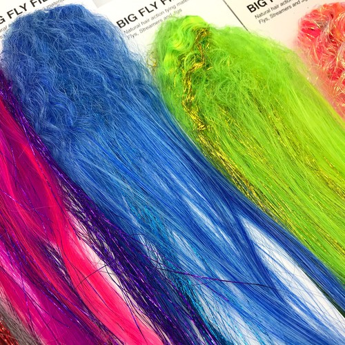 Big fly fiber curled - curled,