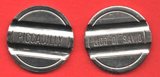 GETTONE TOKEN BUONO SALA GIOCHI PICCADILLY LIDO DI SAVIO N°9