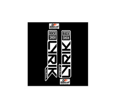 adesivi bici Forcelle - 2 adesivi ROCK SHOX Lyrik Ultimate Flight - Modello 2