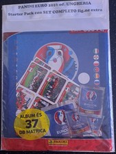 STARTER PACK + SET COMPLETO FIGURINE D1-D16 PANINI EURO 2016 ED. UNGHERIA