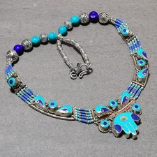 Collana nepalese turchese