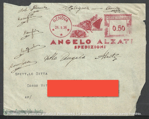 Affrancatura meccanica ema - affrancatura,