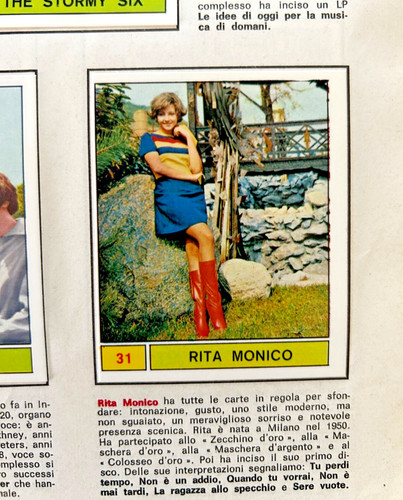 Figurina rita monico - figurina,