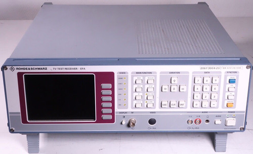Rohde schwarz s - r&s, efa