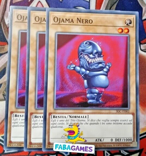 Oh 3 x ojama - 🇮🇹, gi