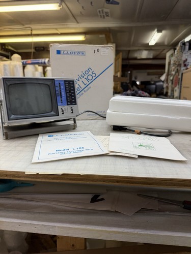 Vintage lloyds l105 - vintage, portatile