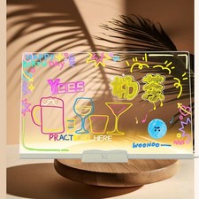 Lavagna acrilica LED creativa