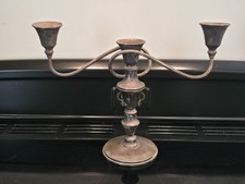 Candelabro vintage placcato