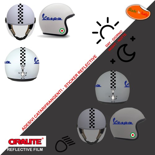 Adesivi casco vespa