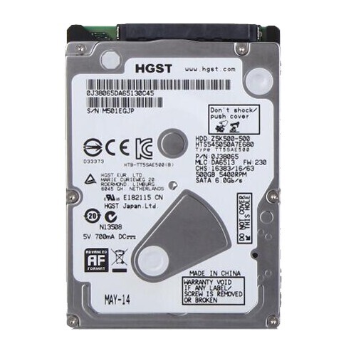 Hgst 500g hts545050a7e680 - hgst,