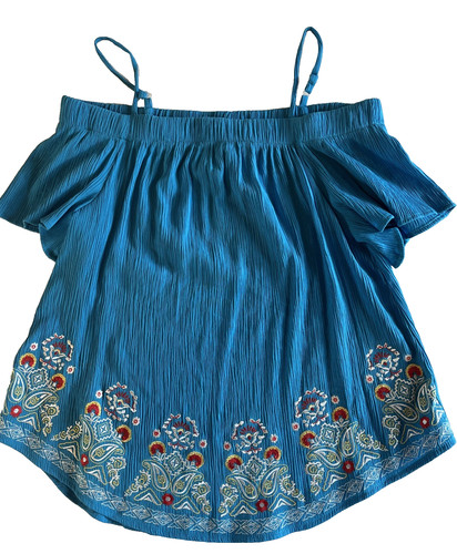 Top contadino spalle scoperte