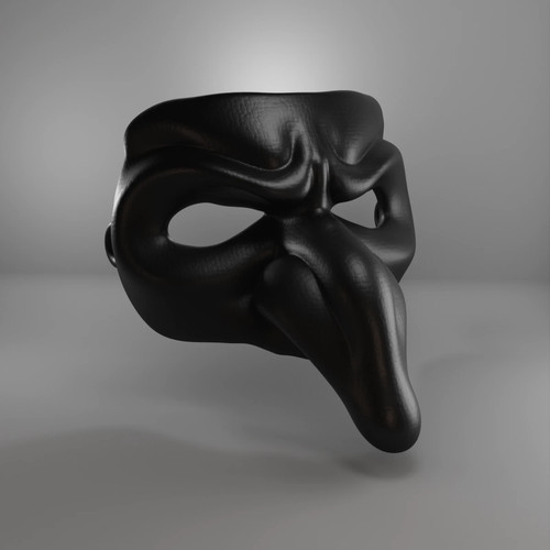 Maschera pulcinella napoli - maschera,