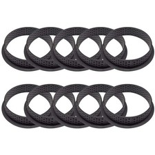 10 Pezzi Torta Stampo Mousse Crostata  Rotondo Forma Dessert Torte Ch4492