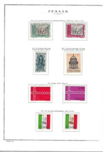 1971 repubblica italiana - 1971,