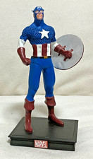 Miniatura Capitan America Marvel con rivista