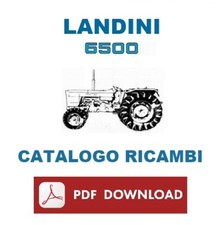 Trattore LANDINI R DT 6500