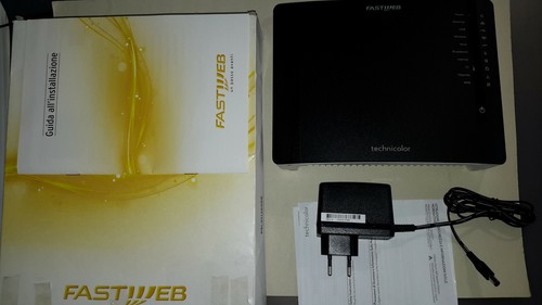 Fastweb modem voce technicolor - modem,